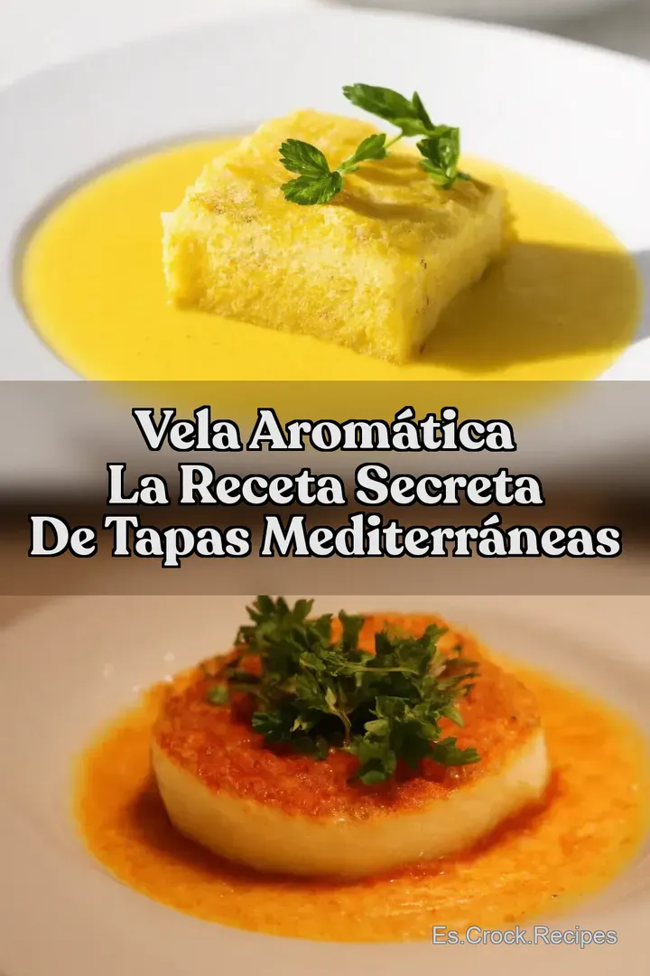 Vela Arom&aacute;tica La Receta Secreta de Tapas Mediterr&aacute;neas