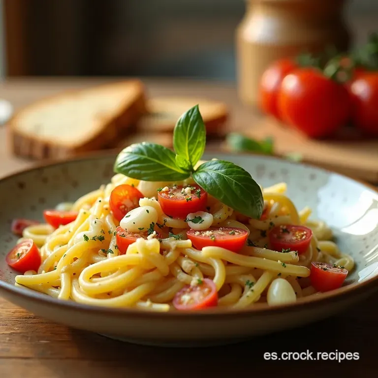 Alegr&iacute;a De Verano Ensalada Cremosa De Pasta Y At&uacute;n presentation