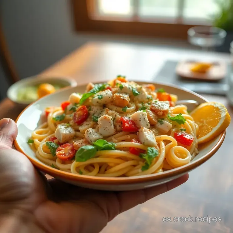 Alegr&iacute;a de Verano Ensalada Cremosa de Pasta y At&uacute;n
