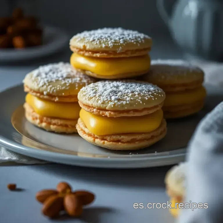 Alfajores De Almendra: Un Bocado De Cielo Andaluz presentation