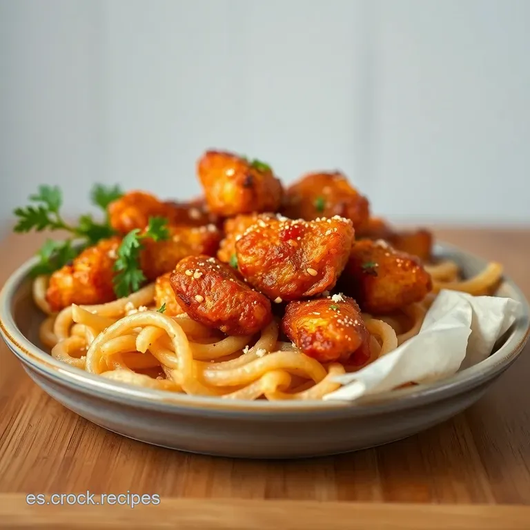 Alitas De Pollo Al Ajillo Cruji-Power presentation