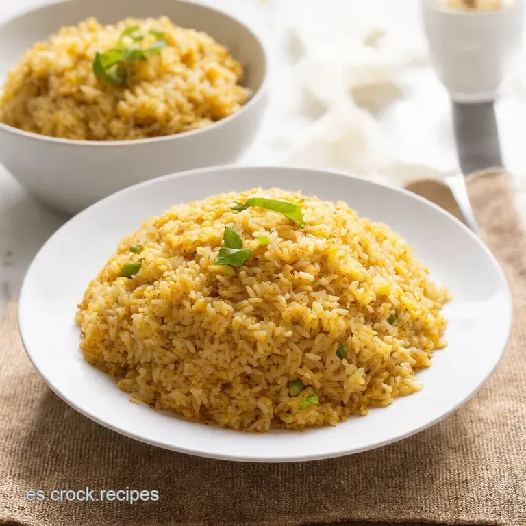 Arroz Basmati Especiado con Garbanzos y Verduras