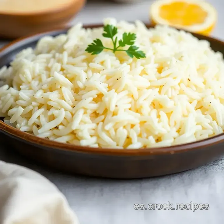 Arroz Blanco Suelto Y Perfecto presentation