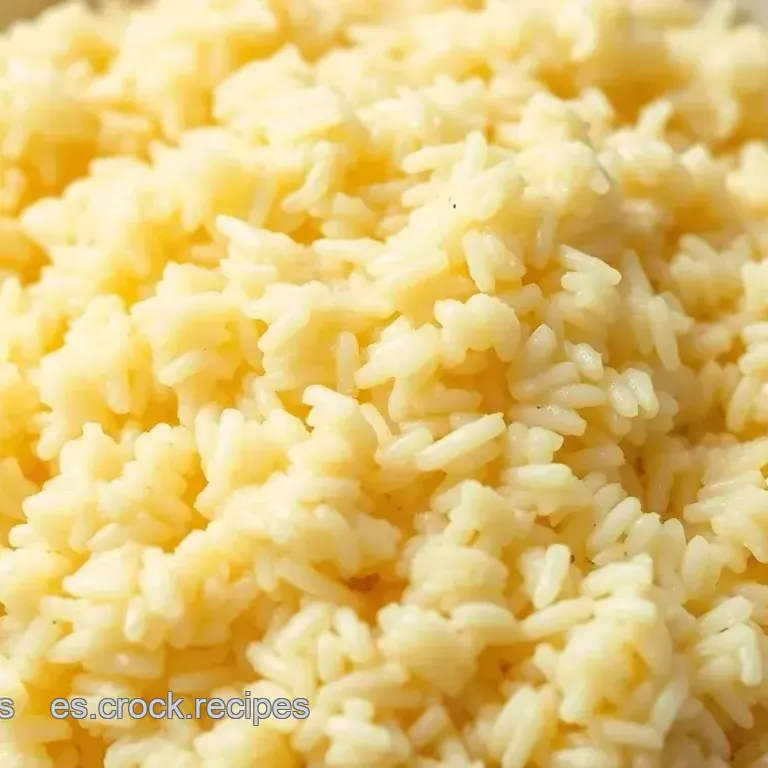 Arroz Blanco Suelto y Perfecto