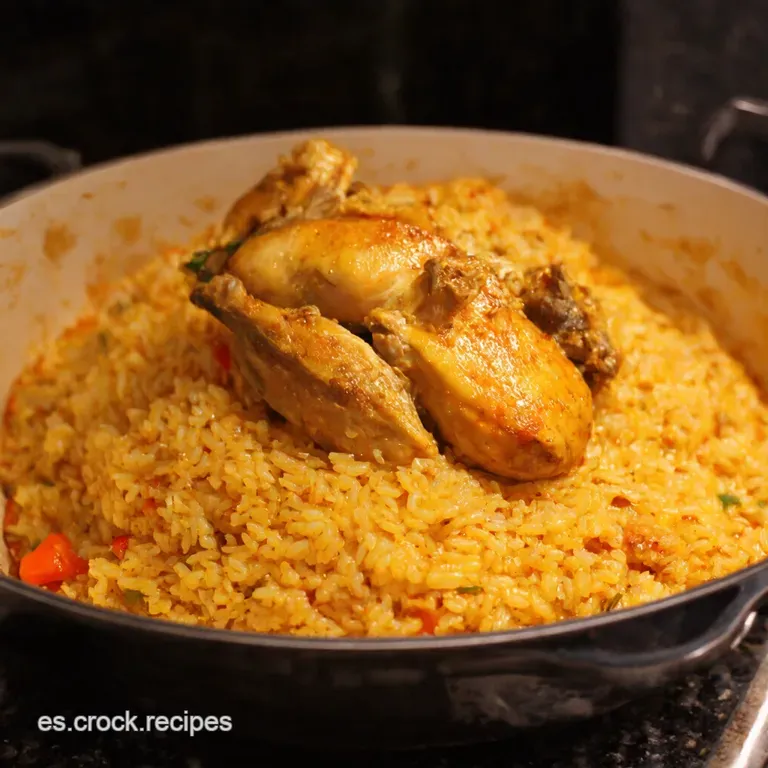 Arroz Con Pollo Abuelas Secret Recipe presentation