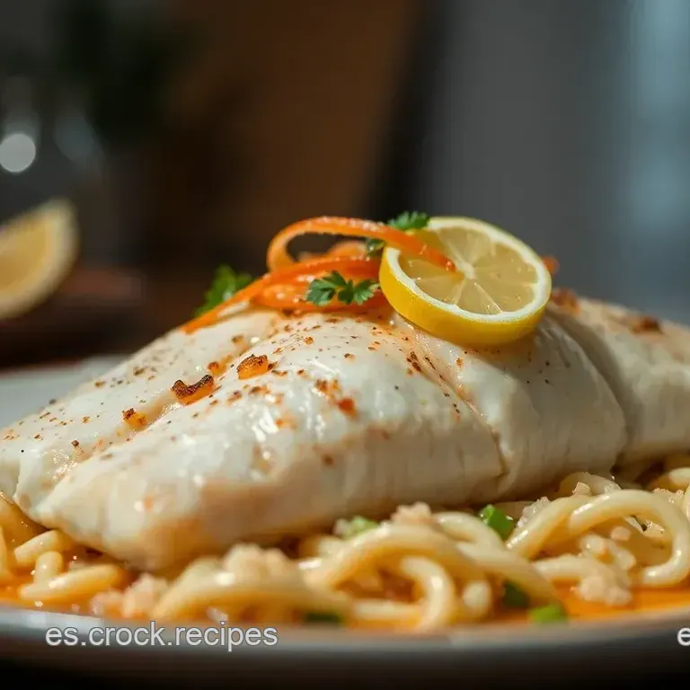 Atardecer Caribe&ntilde;o: Pescado con Mango y Coco