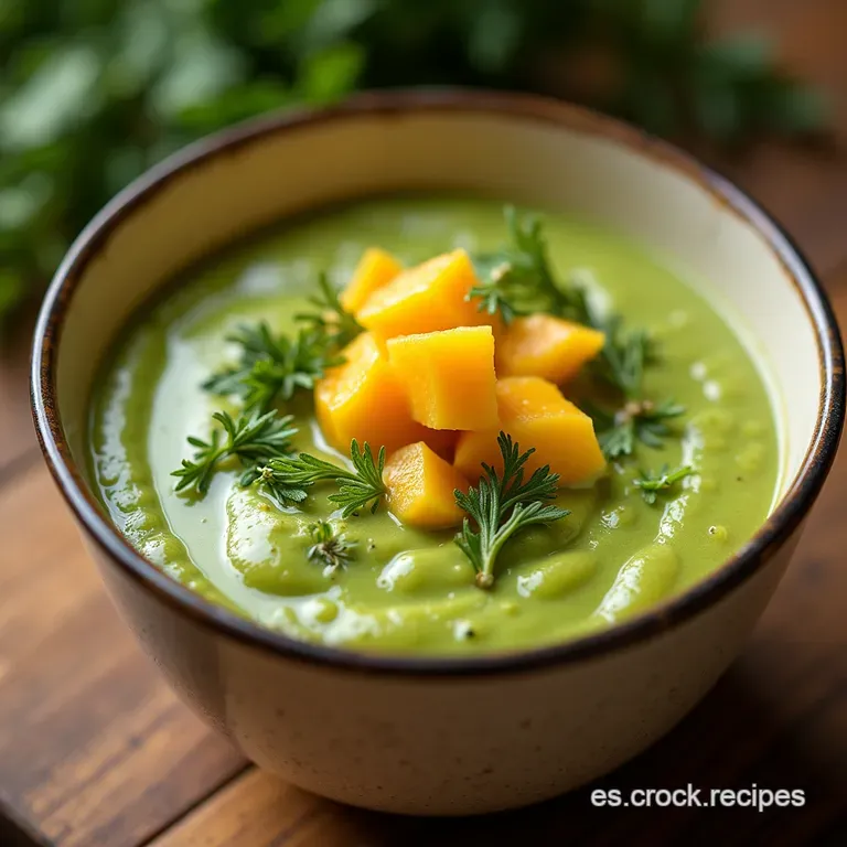 El Despertar Verde de la Abuela Batido Energ&eacute;tico de Espinacas y Mango