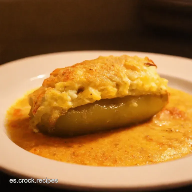 Berenjenas Rellenas a La Cordobesa presentation