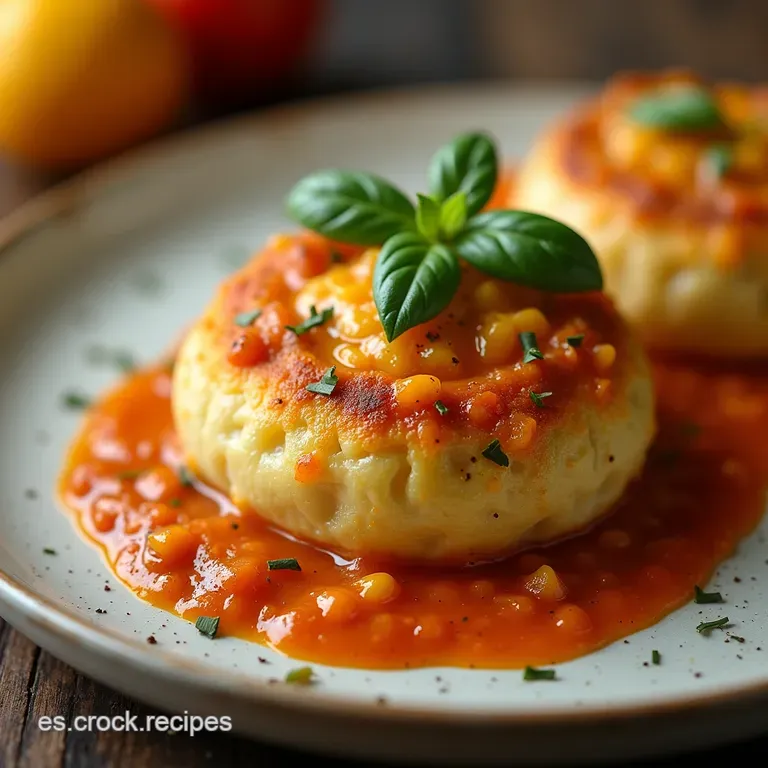 Berenjenas Rellenas A la Espa&ntilde;ola en Freidora de Aire Crujientes por Fuera Jugosas por Dentro