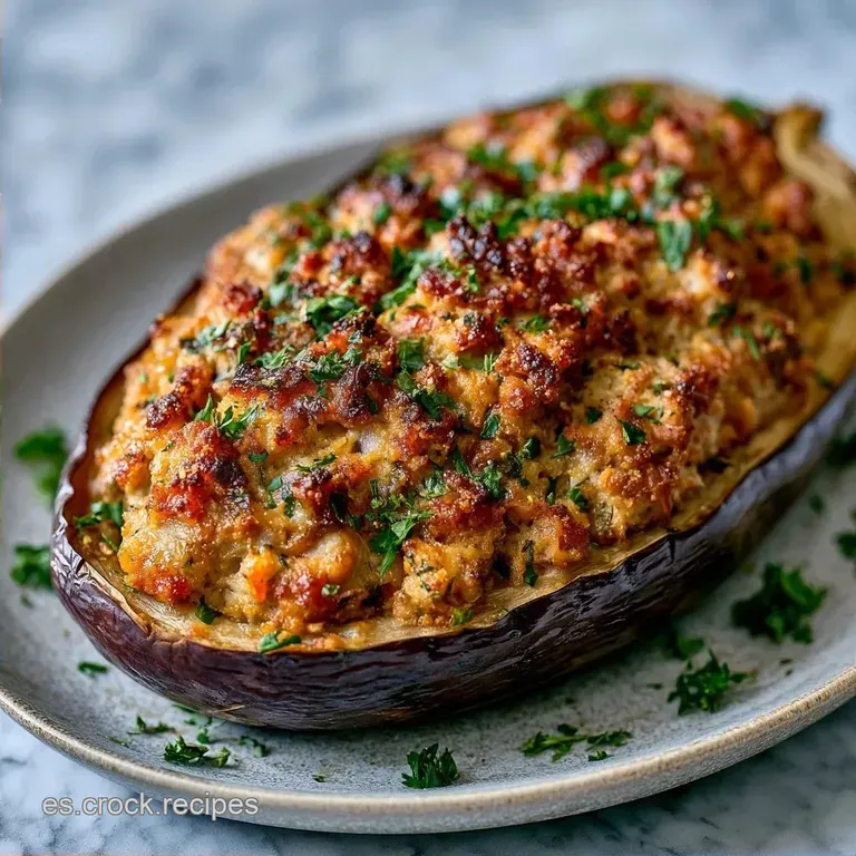 Berenjenas Rellenas de Pavo: Opci&oacute;n Saludable