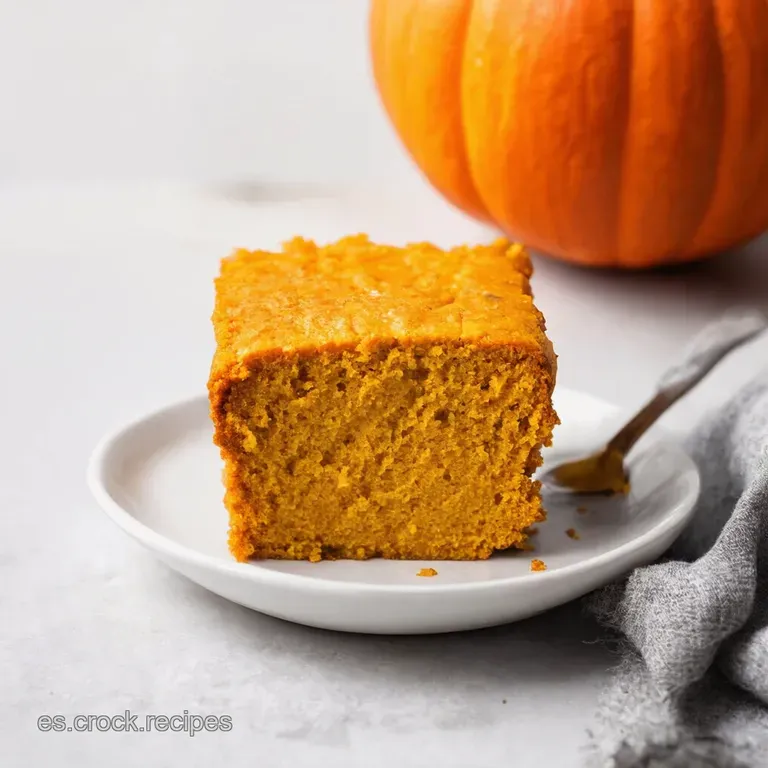 Bizcocho de Calabaza Especiado con Nueces Receta de Hogar