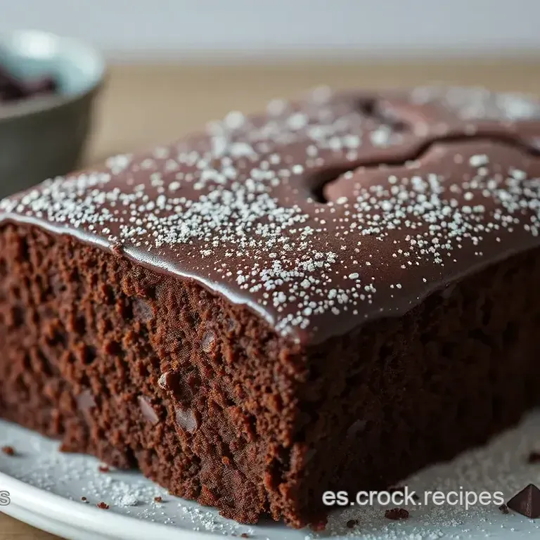 Bizcocho de Chocolate de la Abuela