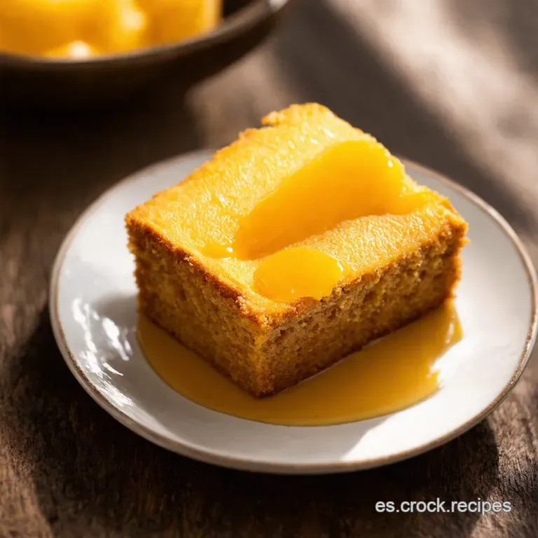 Bizcocho de Pl&aacute;tano con Coraz&oacute;n de Dulce de Leche Un Bocado Celestial