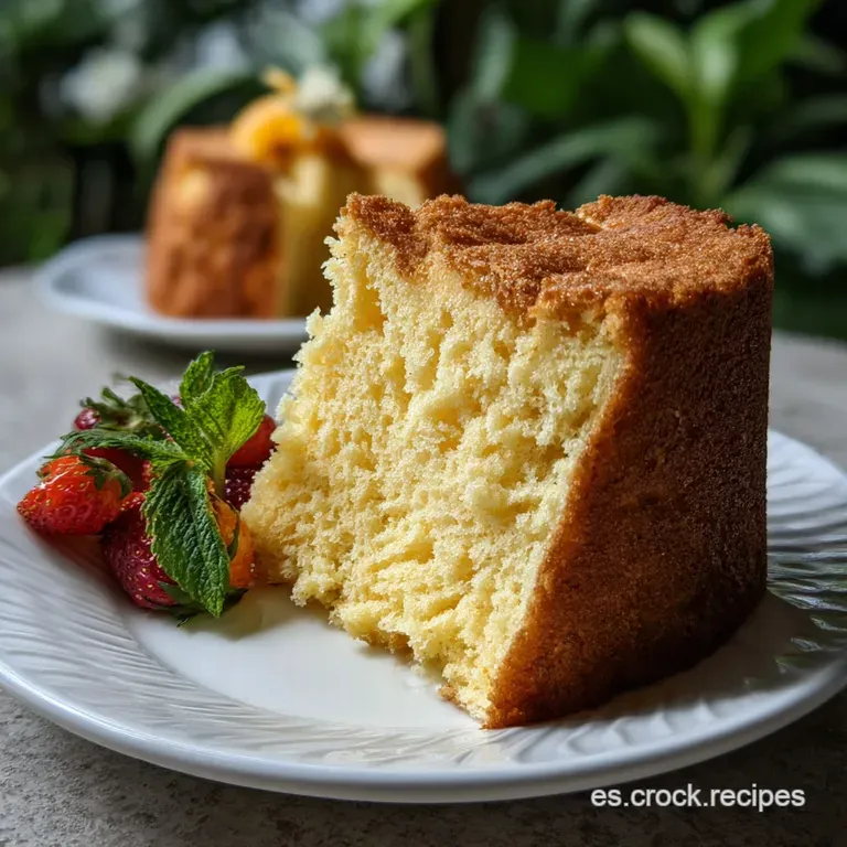 Bizcocho En Freidora De Aire: F&aacute;cil y Esponjoso