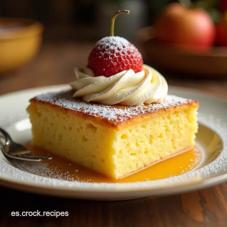 Bizcocho Tres Leches Cl&aacute;sico Un Festival De Sabores presentation