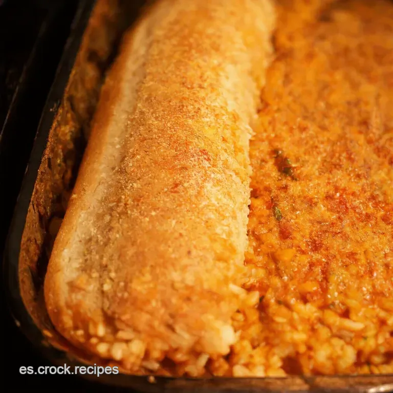 Bocadillo De Arroz Espa&ntilde;ol Crujiente Relleno De Sabor presentation