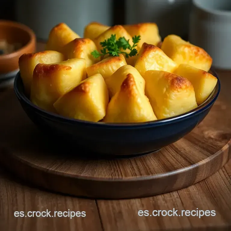 Bocaditos Crujientes De Batata: Un Deleite Oto&ntilde;al presentation