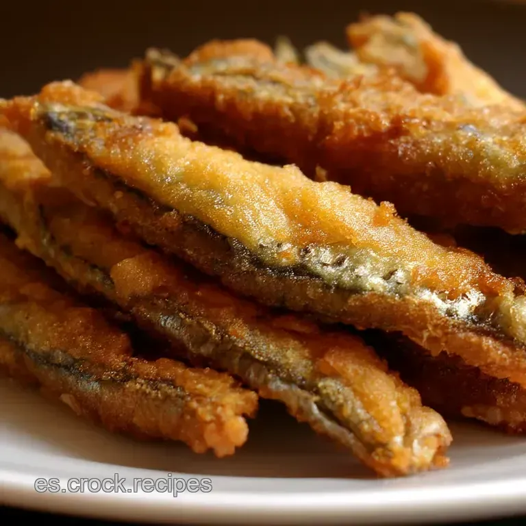 Boquerones Fritos Crujientes al Estilo Andaluz