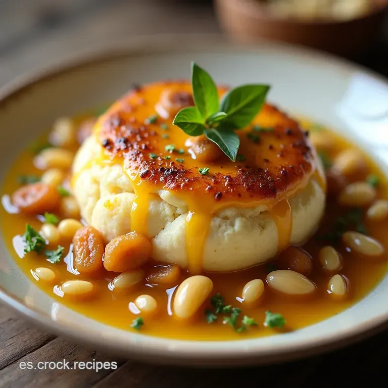 Brie en Costra de Nueces y Miel con Toque de Romero El Capricho Dorado