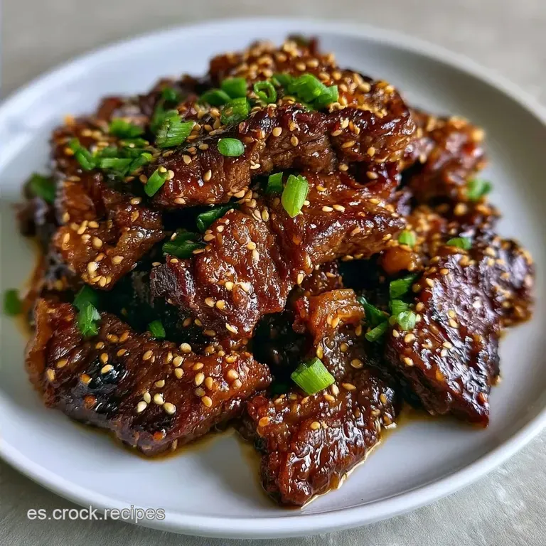 Bulgogi De Ternera Caramelizado