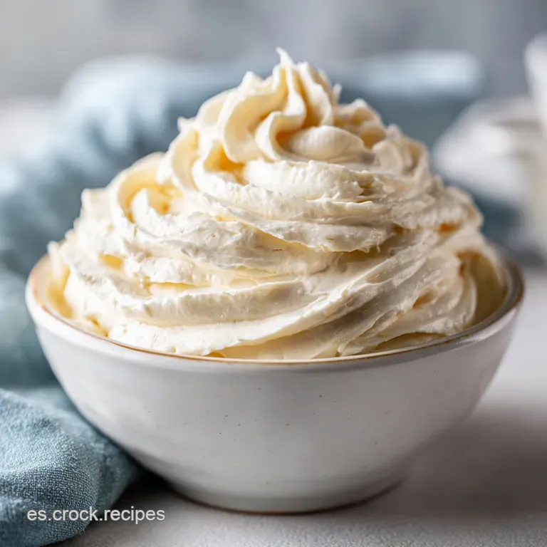 Buttercream de Vainilla: Receta F&aacute;cil y Estable