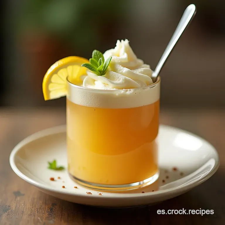 El Chispazo de la Tarde Caf&eacute; con Lim&oacute;n Helado la Bebida que Despierta los Sentidos