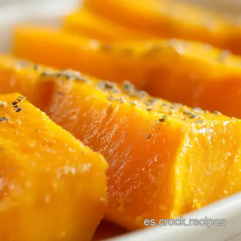 Calabaza Butternut al Horno con Especias y Miel