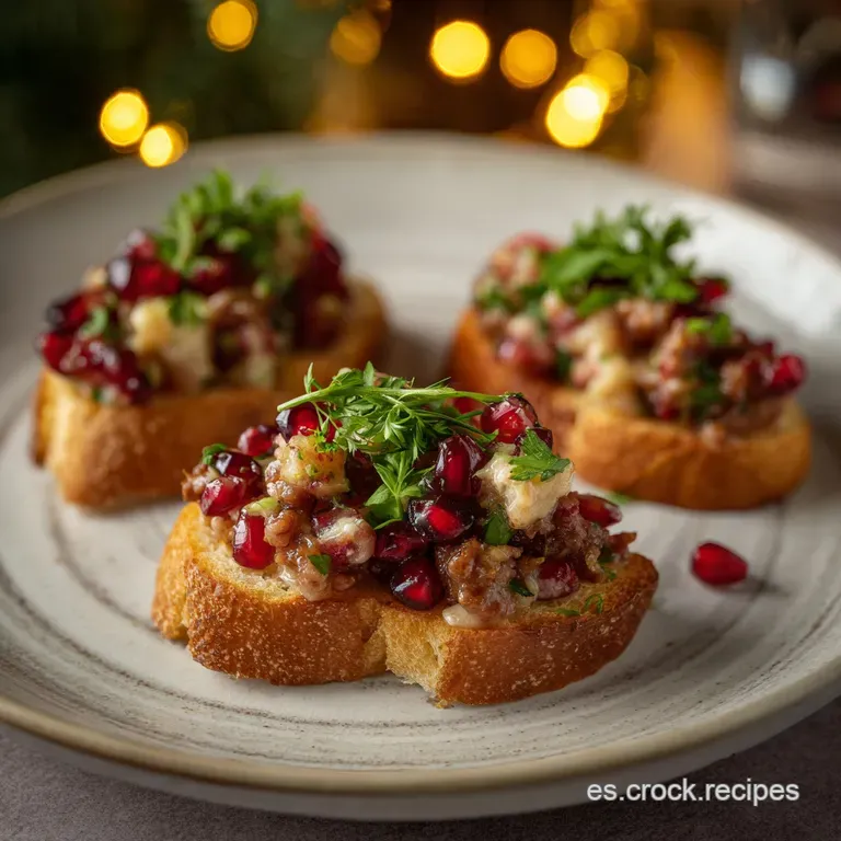 Canap&eacute;s de Navidad: El Tr&iacute;o Festivo R&aacute;pido