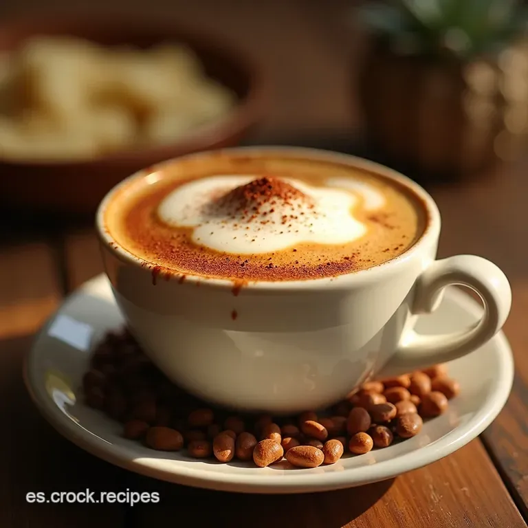 Cappuccino Casero Con Espuma Perfecta presentation