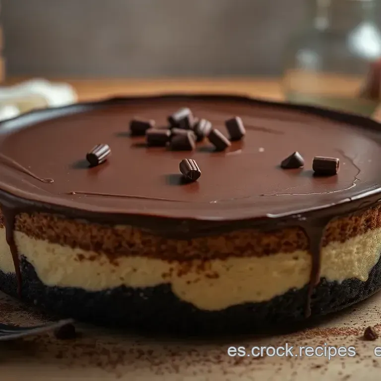 Cheesecake Doble Chocolate: &iexcl;Un Pecado Delicioso!