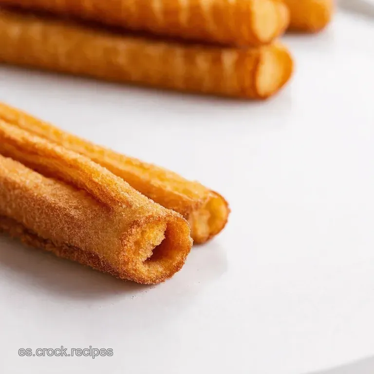 Churros Caseros Crujientes y Deliciosos