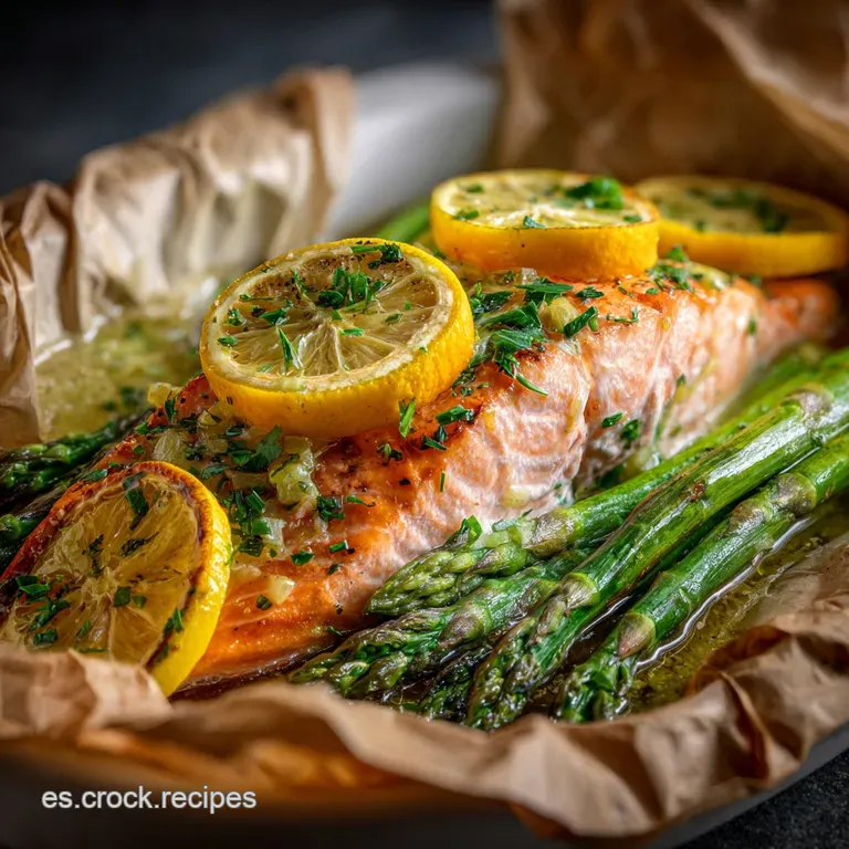 Elegant steamed salmon plating: Delicate fish atop vibrant citrus, herbs, and a drizzle of sauce, a light and flavorful de...