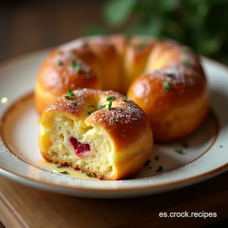 Coraz&oacute;n de Brioche de Ensue&ntilde;o Tierno Esponjoso y Perfecto para Compartir