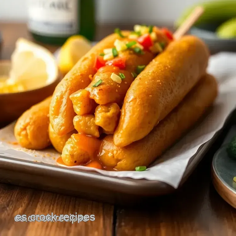 &iexcl;Corndogs Crujientes Con Sabor Latino! presentation