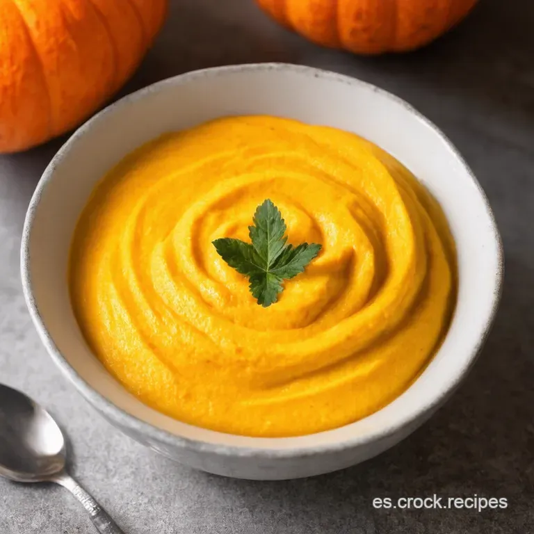 Crema de Calabaza con Jam&oacute;n Serrano