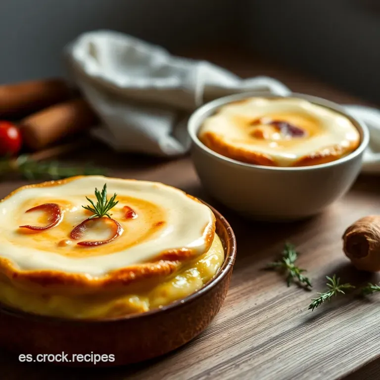 Crema de Puerros Cremosa con Crotones de Jam&oacute;n Ib&eacute;rico
