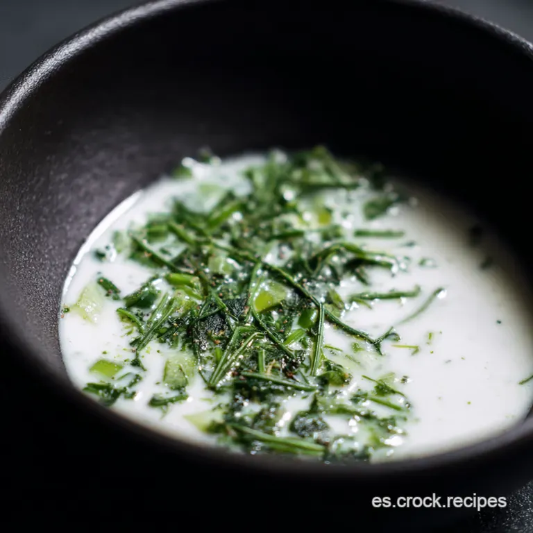 Crema de Verduras de la Abuela con un Toque Chic