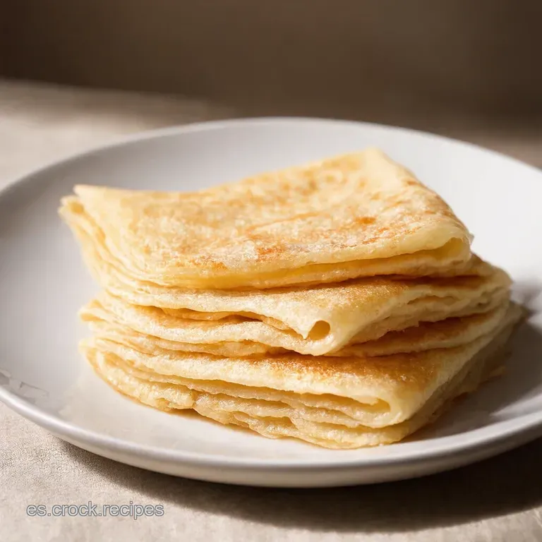 Crepes Cl&aacute;sicos Deliciosos y F&aacute;ciles de Hacer