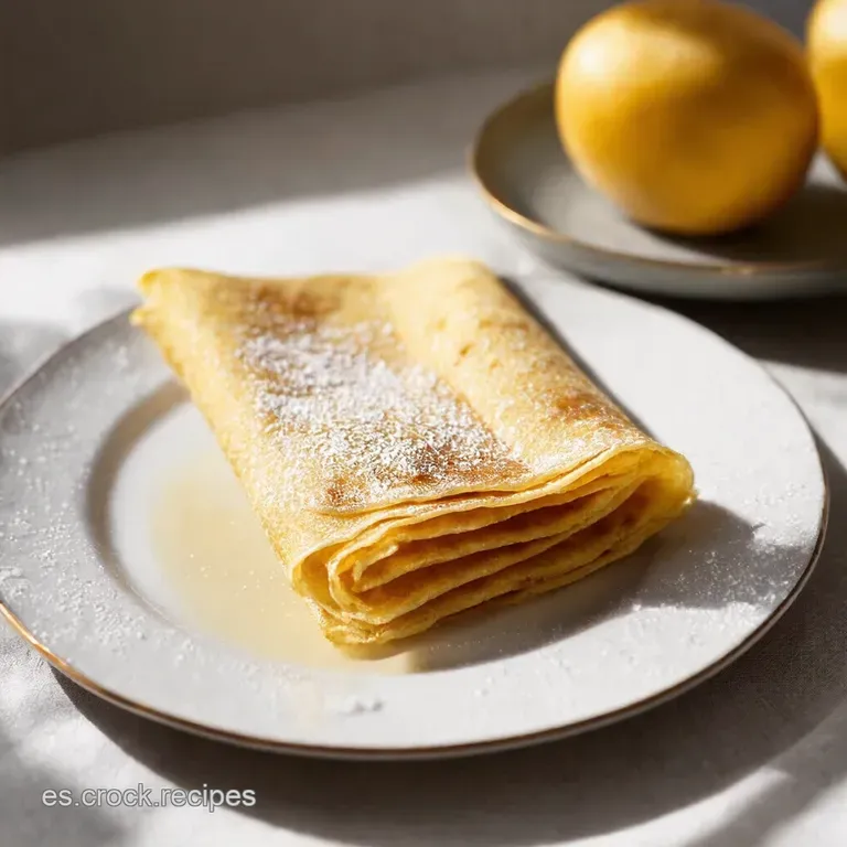 Crepes Cl&aacute;sicos La Receta Perfecta para Toda Ocasi&oacute;n