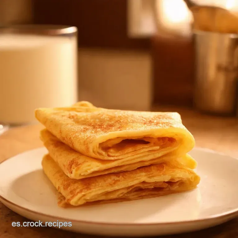 Cr&ecirc;pes Perfectas La Receta Infalible De La Abuela presentation
