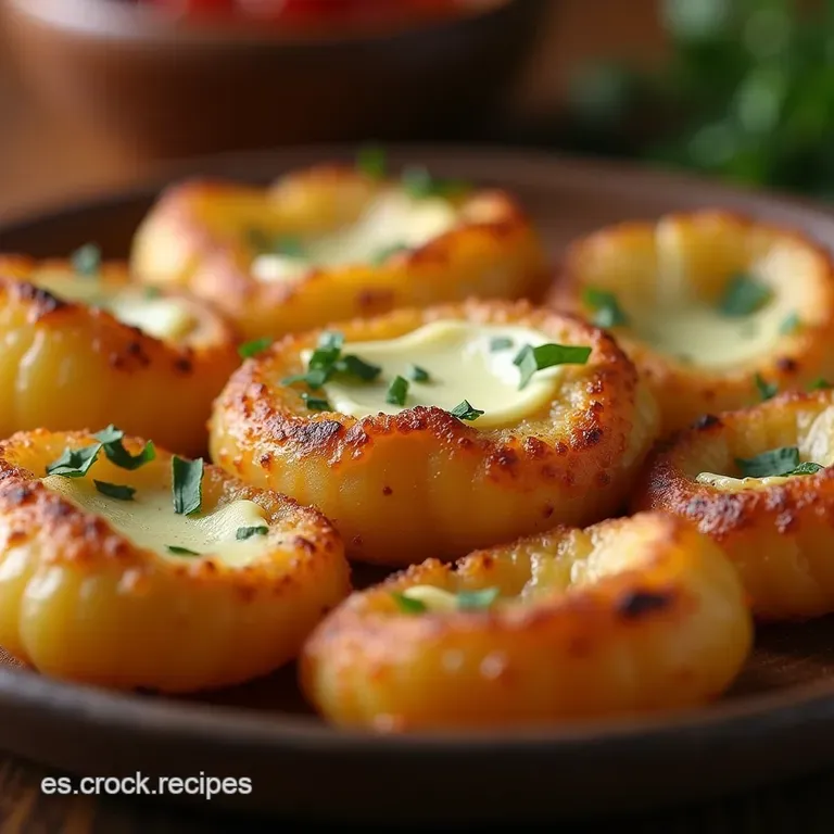 Crocantes De Papa Maestros El Crujiente Perfecto Con Un Toque De Queso presentation