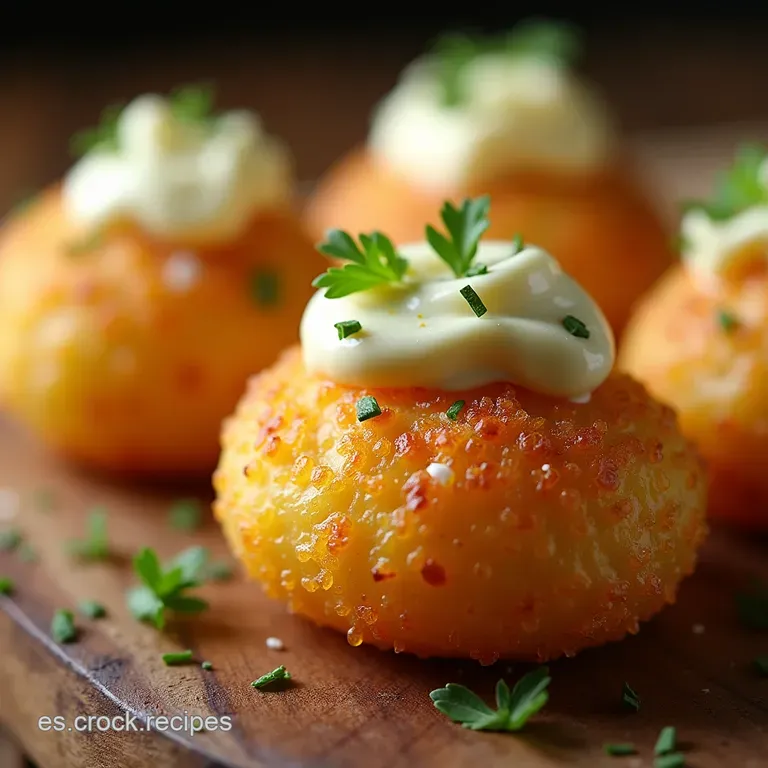 Crocantes de Papa Maestros El Crujiente Perfecto con un Toque de Queso