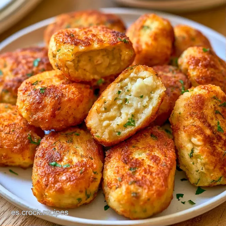 Tres piezas ovaladas de color ámbar dispuestas sobre una base de crema blanca y decoradas con brotes verdes delicados.