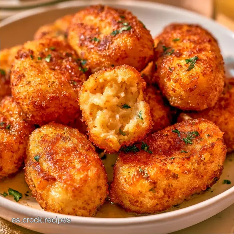 Croquetas De Pollo Cremosas