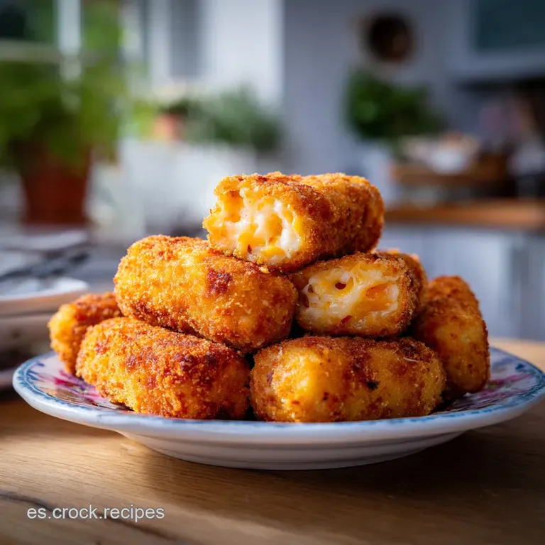 Croquetas de Queso Grana Padano: La &Uacute;nica Receta Cremosa