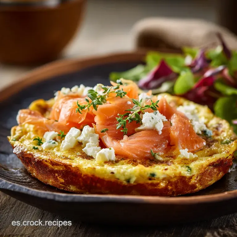 Desayuno alto en prote&iacute;na y bajo en carbohidratos: La Tortilla horneada que da energ&iacute;a!