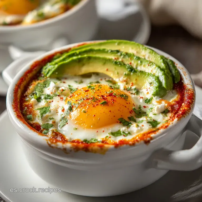 A perfectly arranged plate showcasing creamy avocado halves alongside bright red pepper chunks and a sprinkle of herbs.