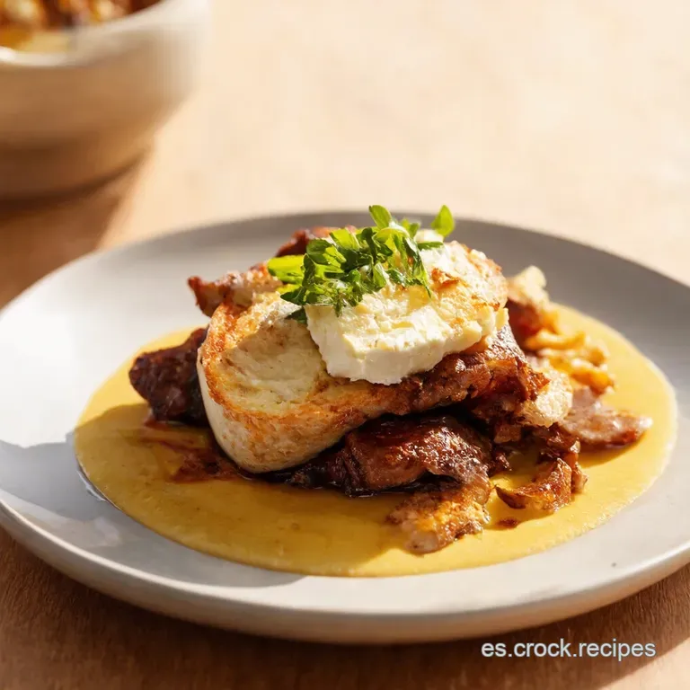 Duraznos Ahumados con Miel de Ceniza y Brie Asado