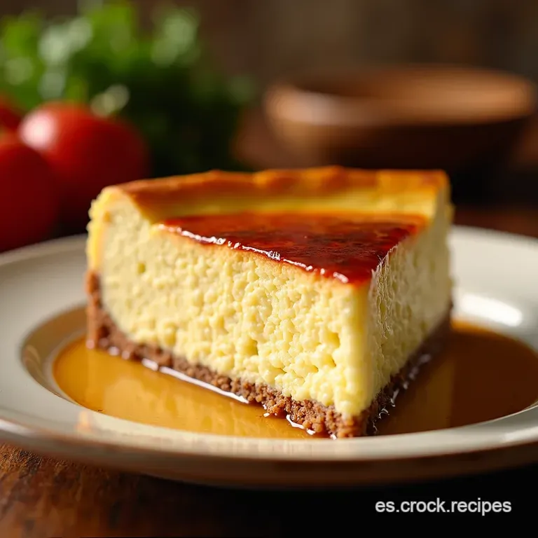 El Secreto Desvelado Tarta De Queso Cremosa Estilo La Vi&ntilde;a presentation