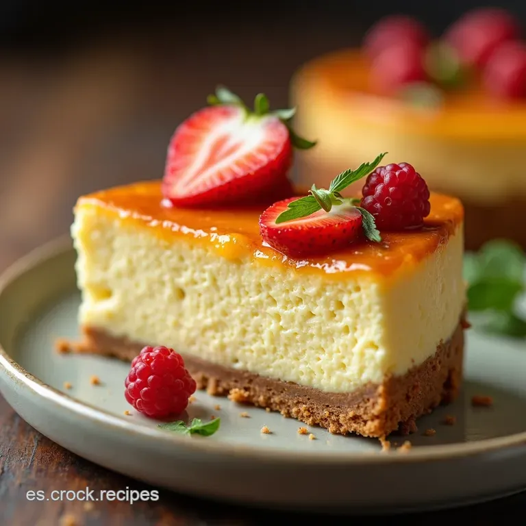 El Secreto Desvelado Tarta de Queso Cremosa Estilo La Vi&ntilde;a